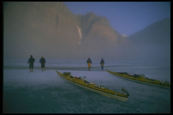 233023 Kayak Expedition, Baffin Island A4 Photo Print