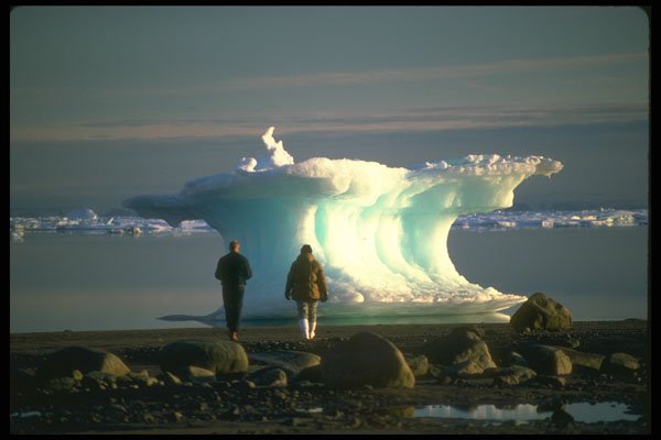 233025 Ice Pan, Ellesmere Island A4 Photo Print