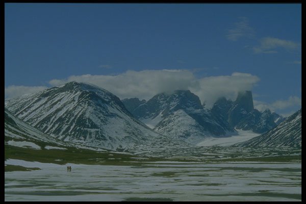 233032 Pangnirtung Pass, Baffin Island A4 Photo Print