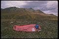 233033 Camping, North Klondike River, Yukon A4 Photo Print
