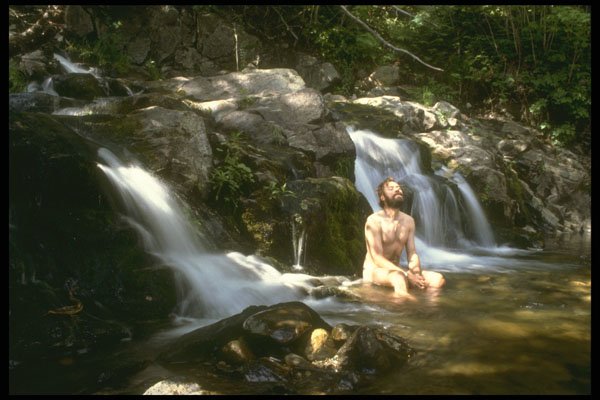 233034 Waterfall, Mont St. Anne Region, Quebec A4 Photo Print