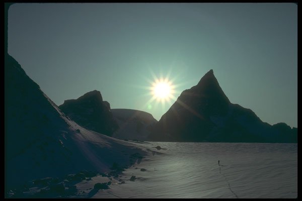 233048 Mt. Loki, Baffin Island A4 Photo Print