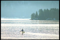 233050 Canoeist, Indian Arm, Vancouver A4 Photo Print