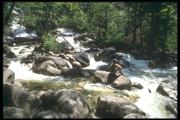 233051 Stream, British Columbia A4 Photo Print