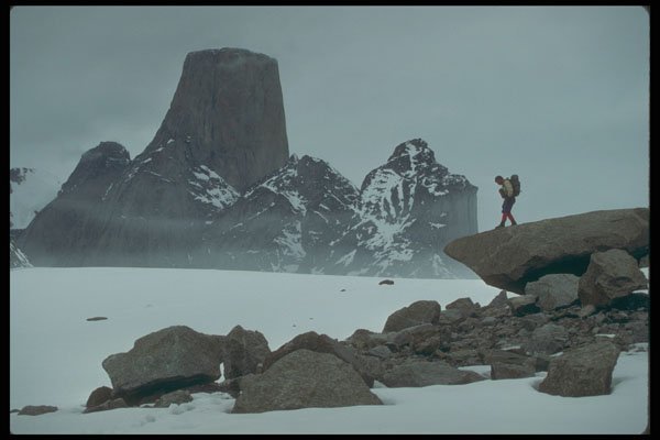 233063 Mt. Asgaard, Baffin Island A4 Photo Print