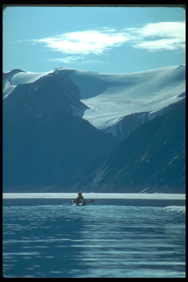 233064 Kayaker, North Baffin A4 Photo Print