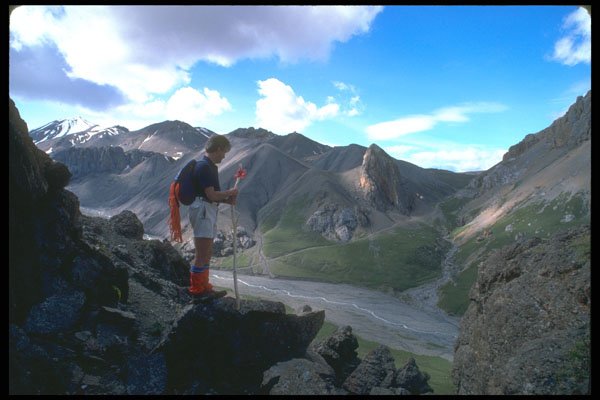 233077 Hiker, Yukon A4 Photo Print