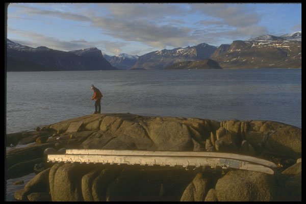 233088 Pangnirtung, Northwest Territories A4 Photo Print
