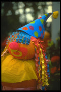234053 Colored Clown A4 Photo Print