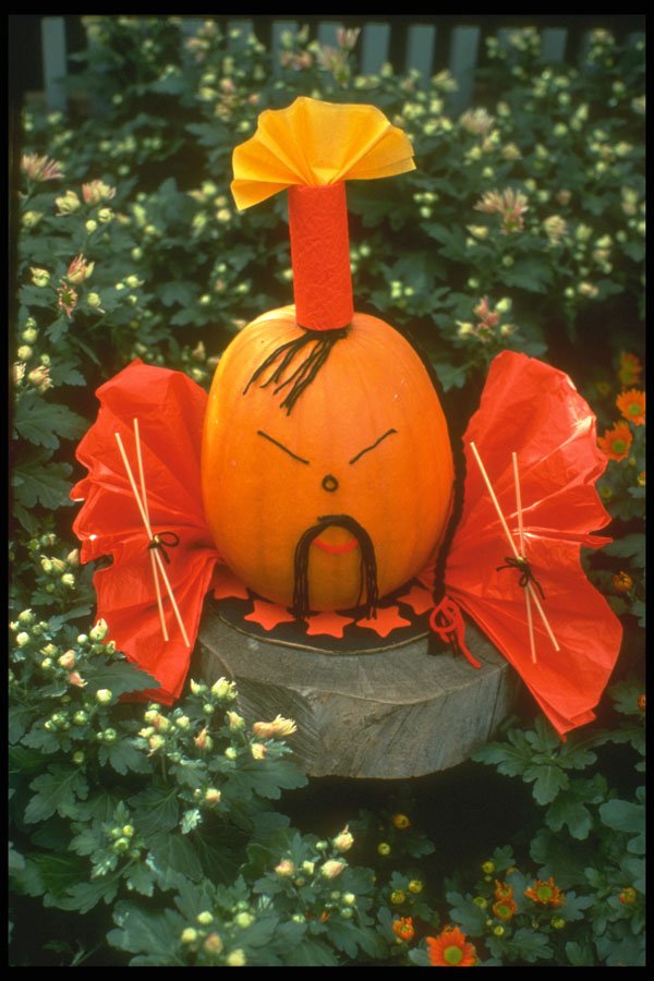 234090 Oriental Pumpkin A4 Photo Print