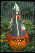 234092 Cat Witch A4 Photo Print