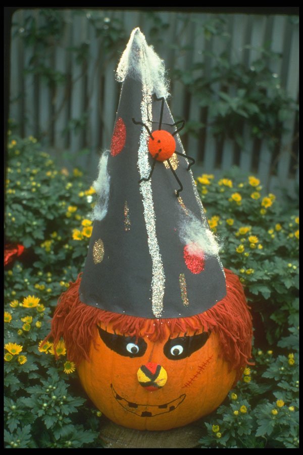 234092 Cat Witch A4 Photo Print