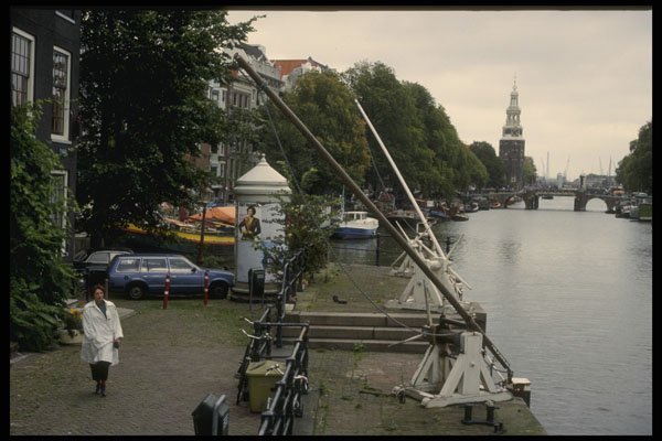 235000 Canal Oude Schans, Amsterdam A4 Photo Print
