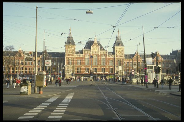 235004 Amsterdam, Central Station A4 Photo Print