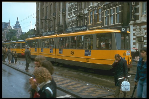 235006 Tramway, Amsterdam A4 Photo Print