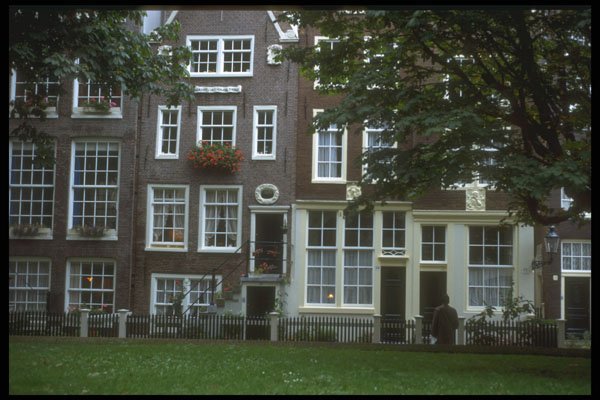 235009 Houses In The Begijnhof, Amsterdam A4 Photo Print