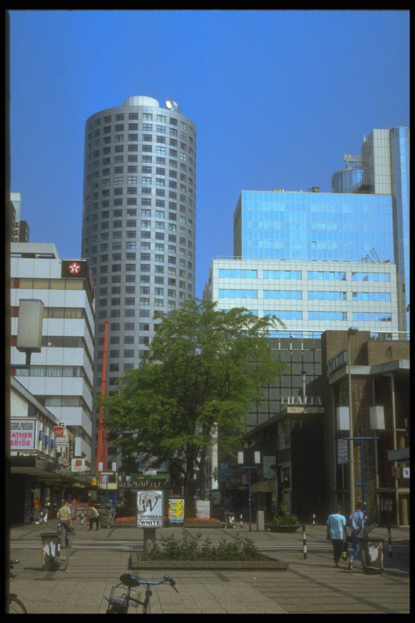 235010 Lijnbaan Street, Weena Building, Rotterdam A4 Photo Print