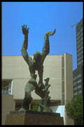 235017 War Monument By Zadkin, Rotterdam A4 Photo Print