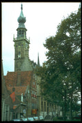 235031 City Hall, Veere A4 Photo Print