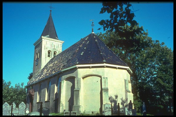 235042 Reformed Church (12th Century), Boer A4 Photo Print