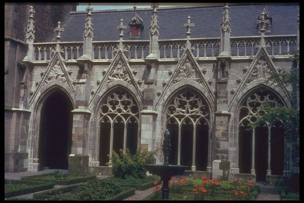 235057 Monastery, Utrecht A4 Photo Print