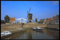 235059 Harbor And Windmill, Heusden A4 Photo Print
