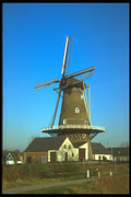 235062 Windmill (for Wheat), Nieuwkuijk A4 Photo Print