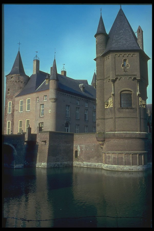 235079 14th Century Castle, Heeswijk A4 Photo Print