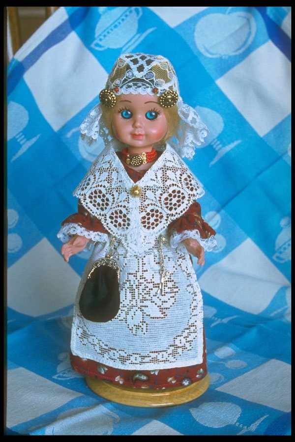 235088 Puppet With Traditional Frisian Dress A4 Photo Print
