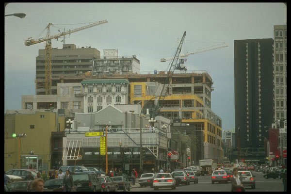 237046 Midtown Construction, University Building A4 Photo Print