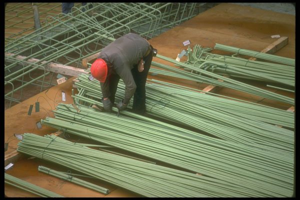 237081 Steel Workers A4 Photo Print