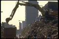237086 Mid city Demolition Site And Mechanical Shovel A4 Photo Print