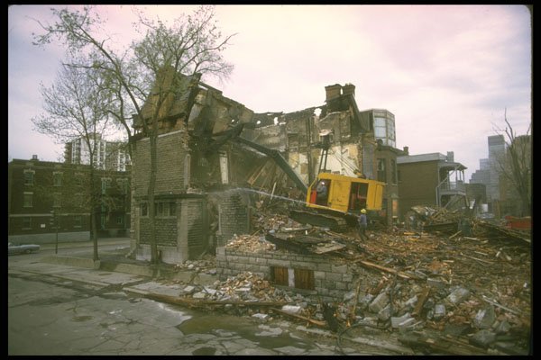 237087 Graystone Demolition Site A4 Photo Print