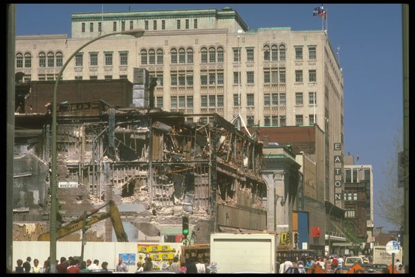 237089 Mid city Demolition A4 Photo Print
