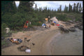 238002 Otter Campsite A4 Photo Print