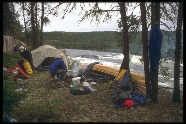 238020 Plateau Campsite A4 Photo Print