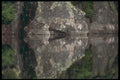 238024 Shore Line Reflection A4 Photo Print