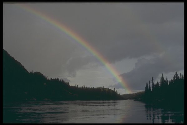 238031 Rainbow A4 Photo Print