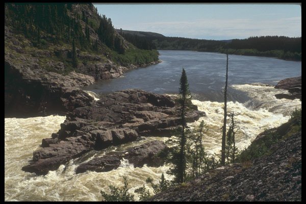 238037 Top Of Last Falls A4 Photo Print