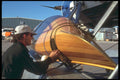 238051 Tightening The Canoe A4 Photo Print