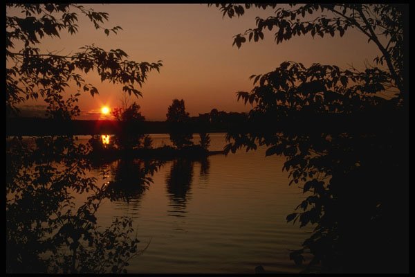 238067 Sunset A4 Photo Print