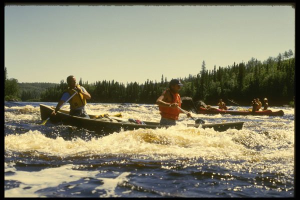 238087 Working The River A4 Photo Print