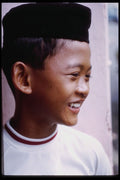 239017 Muslim Malay Boy, Kuala Lumpur, Malaysia A4 Photo Print