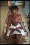 239026 Meditating Indian Guru, New Delhi A4 Photo Print