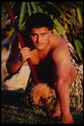 239028 Maori Warrior, New Zealand A4 Photo Print