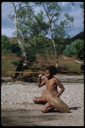 239032 Boy Hunter, Australian Outback A4 Photo Print