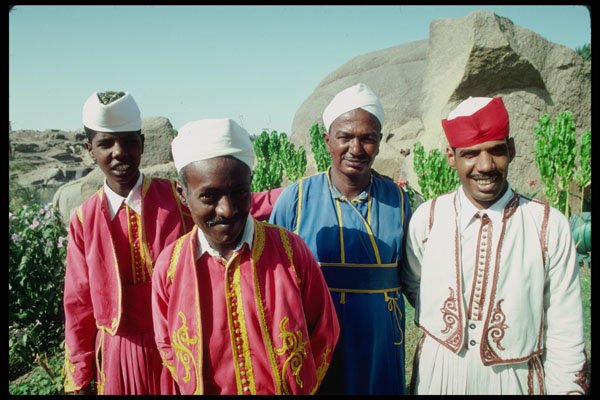 239056 Hotel Servants, Aswan, Egypt A4 Photo Print