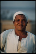239057 Robed Guide, Valley Of The Kings, Egypt A4 Photo Print
