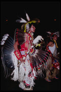239074 Native Amercian War Dancer, Oklahoma A4 Photo Print