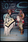 239078 Chilkat Indians In Native Attire, Haines, Alaska A4 Photo Print